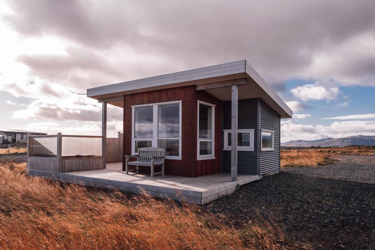 Blue View Cabin 7B With Private Hot Tub Selfoss Exterior photo